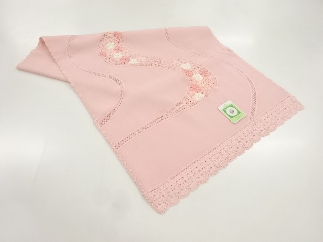 リボンレース花模様ショール